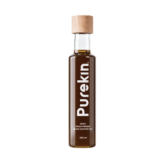 Wood Pressed Black Mustard Oil 250 ml