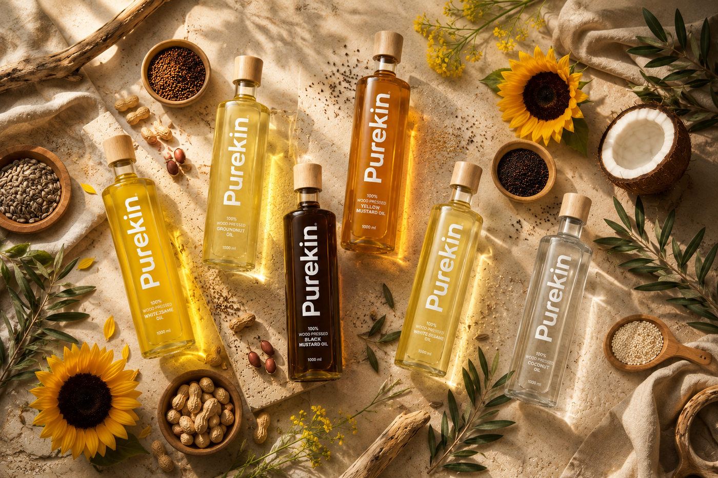 Six oils One promise