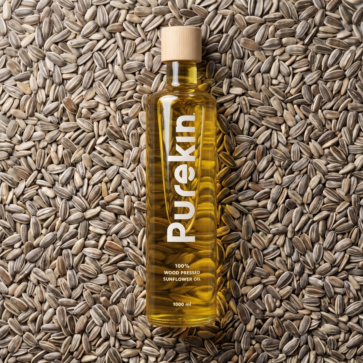Wood Pressed Sunflower Oil