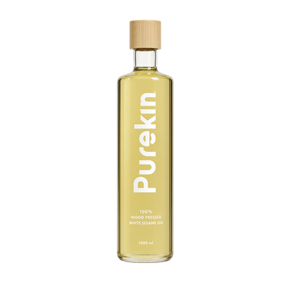 Wood Pressed White Sesame Oil