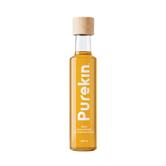 Wood Pressed Yellow Mustard Oil 250 ml