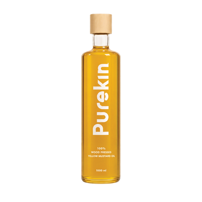 Wood Pressed Yellow Mustard Oil