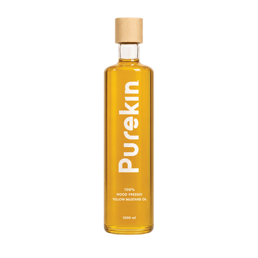 Wood Pressed Yellow Mustard Oil